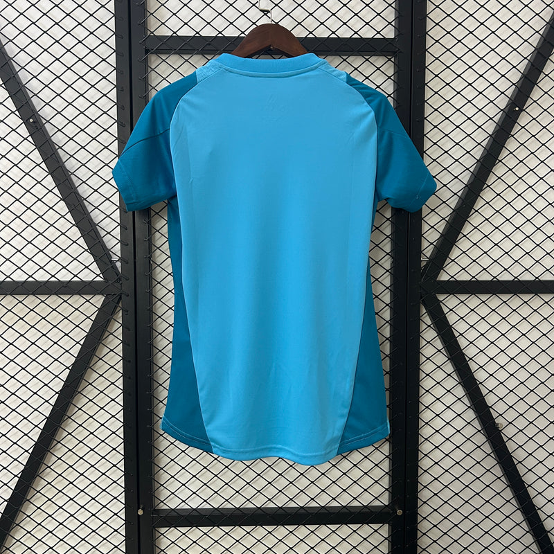 Camisa Feminina do Flamengo Treino 25/26 Torcedor Azul
