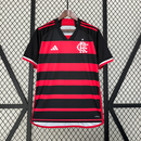 Camisa do Flamengo I 24/25 Torcedor Preta e Vermelha