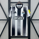 Camisa do Newcastle United I 25/26 Torcedor Preta e Branca
