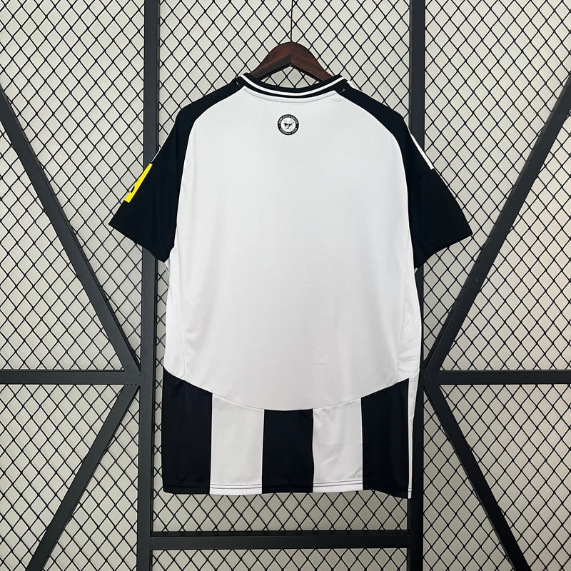 Camisa do Newcastle United I 24/25 Torcedor Preta e Branca