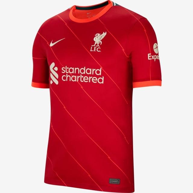 Camisa do Liverpool I 21/22 Torcedor Vermelha