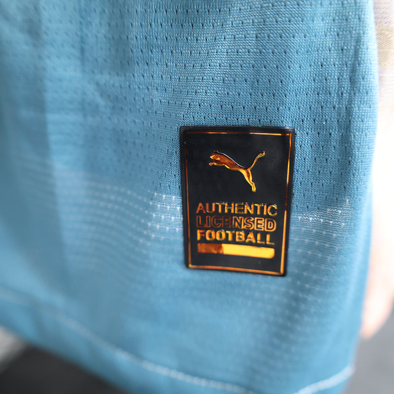 Camisa do Manchester City IIII 24/25 JOGADOR Amarela