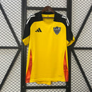 Camisa do Atlético Mineiro Treino 25/26 Torcedor Amarela