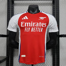 Camisa do Arsenal I 24/25 JOGADOR Vermelha