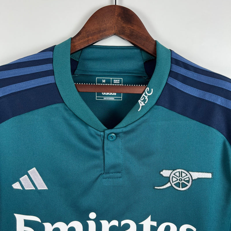 Camisa do Arsenal III 23/24 Torcedor Azul