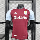Camisa do Aston Villa I 24/25 JOGADOR Vermelha