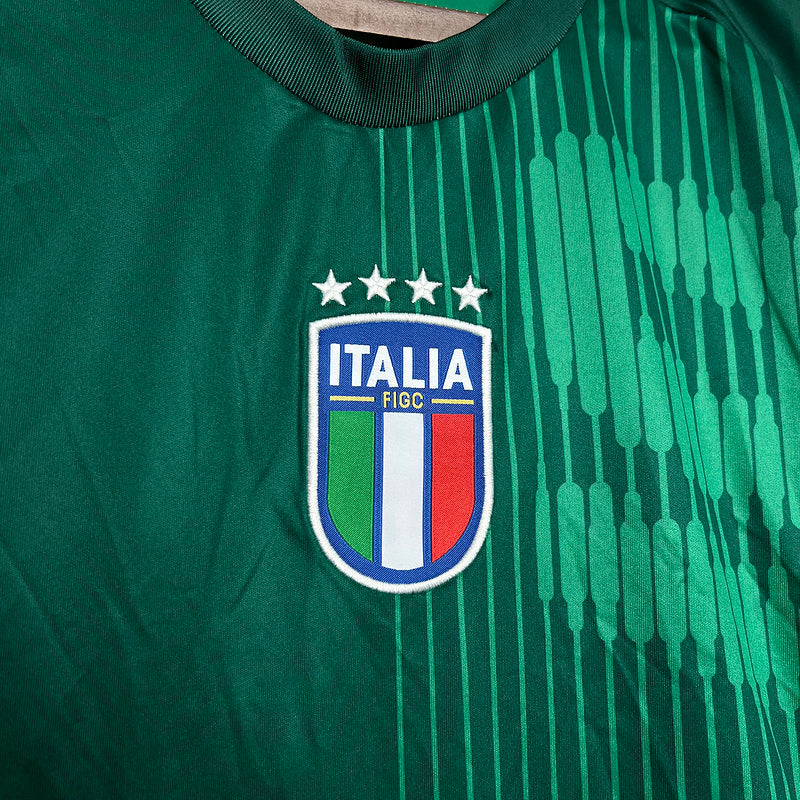 Camisa da Itália Treino 2024 Torcedor Verde