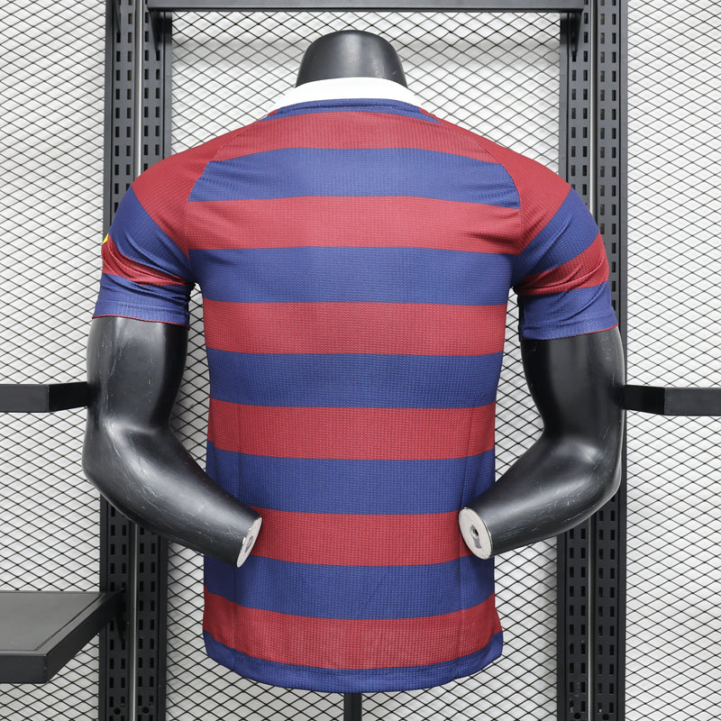Camisa do Newcastle United II 24/25 JOGADOR Azul e Vermelho