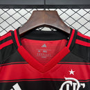 Kit infantil do Flamengo I 25/26 Torcedor Regata