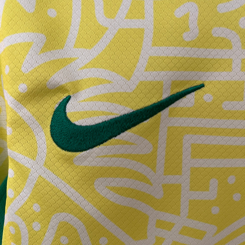 Camisa da Seleção Brasileira I 2024 Torcedor Amarela