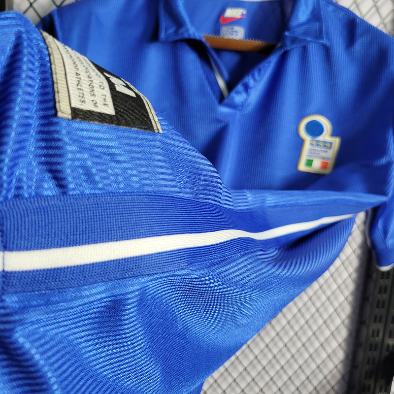 Camisa da Seleção Itália I 1998 Torcedor RETRO