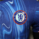 Camisa do Chelsea I 24/25 JOGADOR Azul