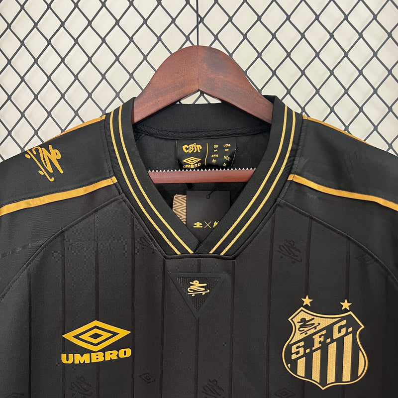 Camisa do Santos Charlie Brown JR  24/25 Torcedor RETRO