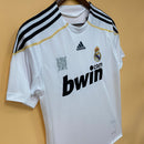 Camisa do Real Madrid I 09/10 Torcedor Branca RETRO