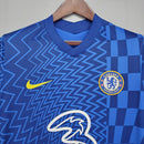 Camisa do Chelsea I 21/22 Torcedor Azul
