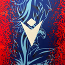 Camisa do Crystal Palace I 24/25 Torcedor Azul e Vermelho