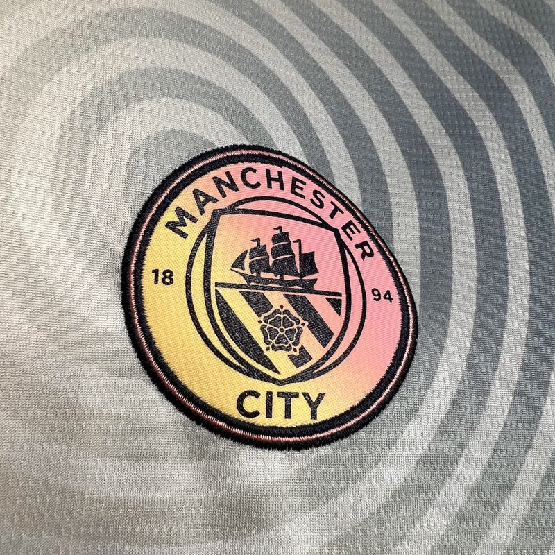 Camisa do Manchester City IIII 24/25 Torcedor Amarela