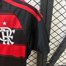 Camisa Feminina do Flamengo I 25/26 Torcedor Preto e Vermelho
