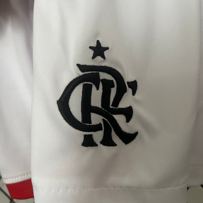 Kit infantil do Flamengo I 24/25 Torcedor Preto e Vermelho