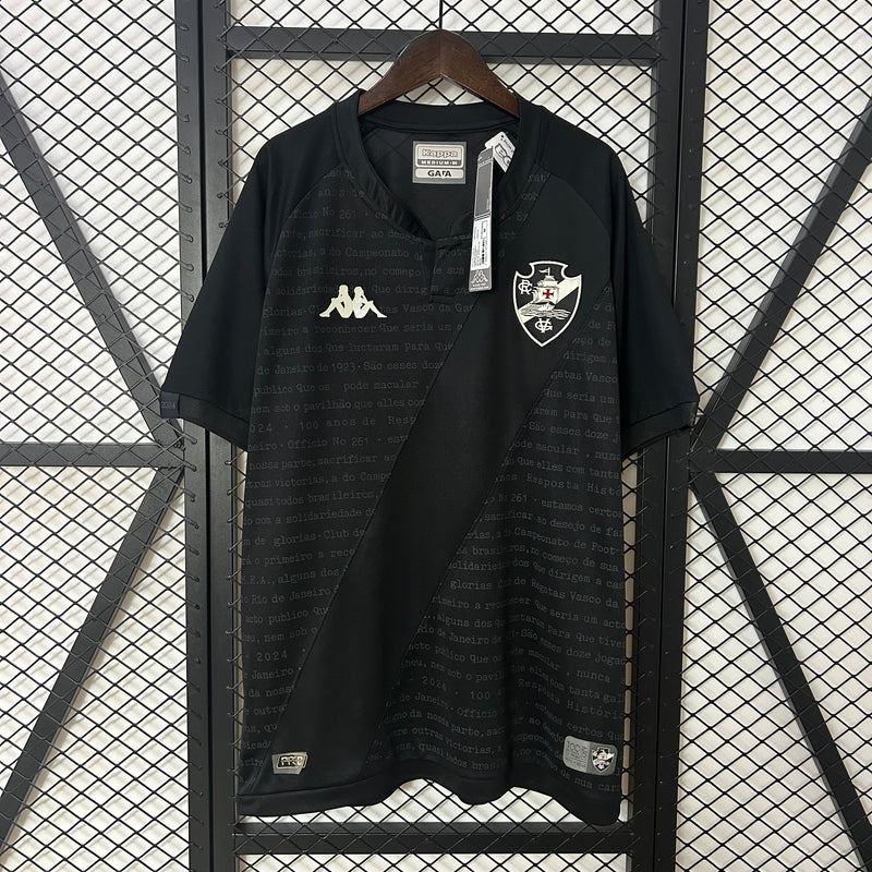 Camisa do Vasco III 24/25 Torcedor Preta