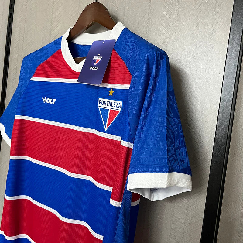Camisa do Fortaleza I 24/25 Torcedor Azul e Vermelha