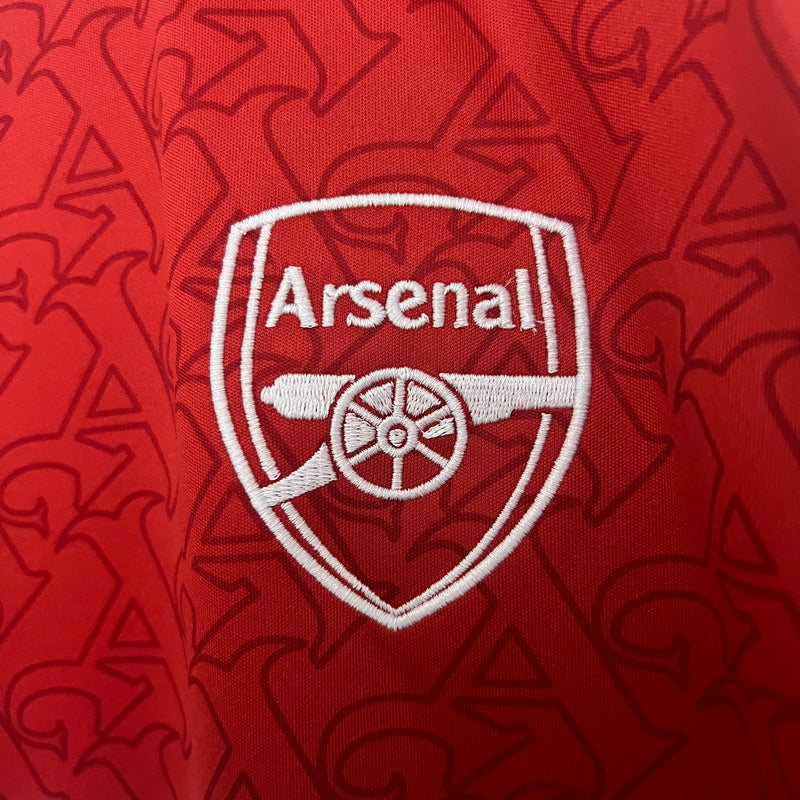 Camisa do Arsenal I 25/26 Torcedor Vermelha
