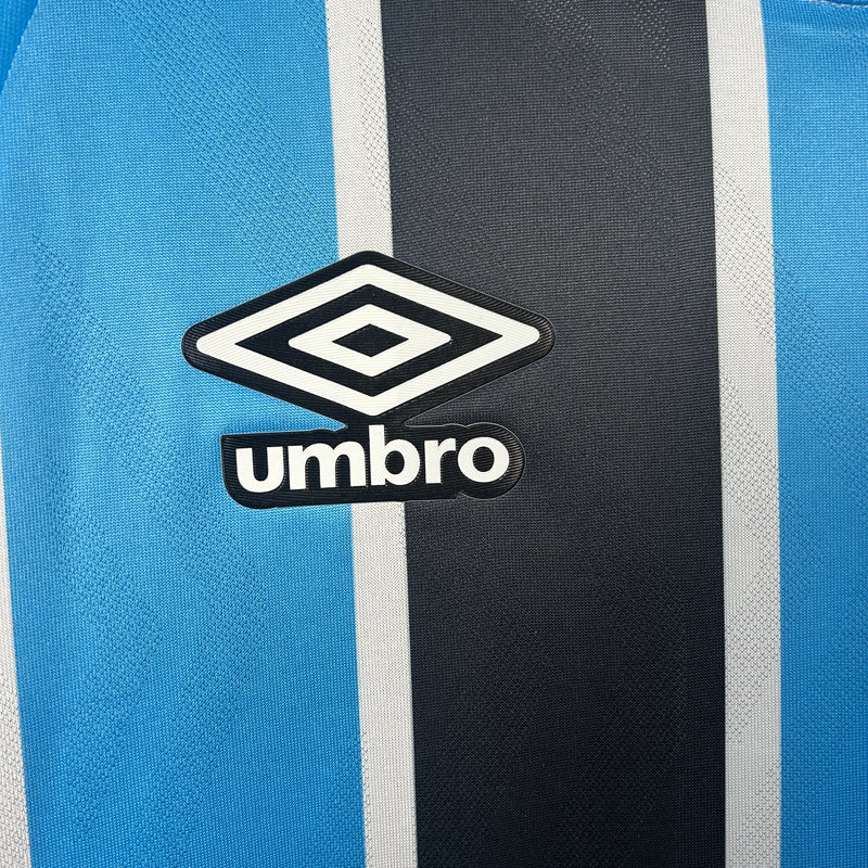Camisa do Gremio I Manga Longa 25/26 Torcedor Tricolor