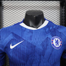 Camisa do Chelsea I 25/26 JOGADOR Azul