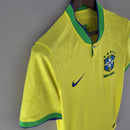 Camisa da Seleção Brasileira I 2022 Torcedor Amarela
