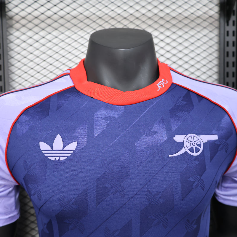 Camisa do Arsenal Edição Especial 24/25 JOGADOR Roxa