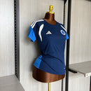 Camisa Feminina do Cruzeiro Treino 26/27 Torcedor Escura