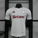 Camisa do Aston Villa II 24/25 JOGADOR Branca