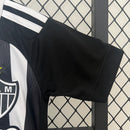 Kit infantil do Atlético Mineiro I 24/25 Torcedor Preto e Branco