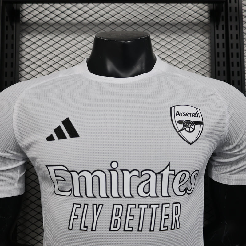 Camisa do Arsenal Edição Especial 25/26 JOGADOR Branca