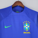 Camisa da Seleção Brasileira II 2022 Torcedor Azul