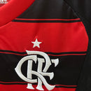 Kit infantil do Flamengo I 25/26 Torcedor Preto e Vermelho
