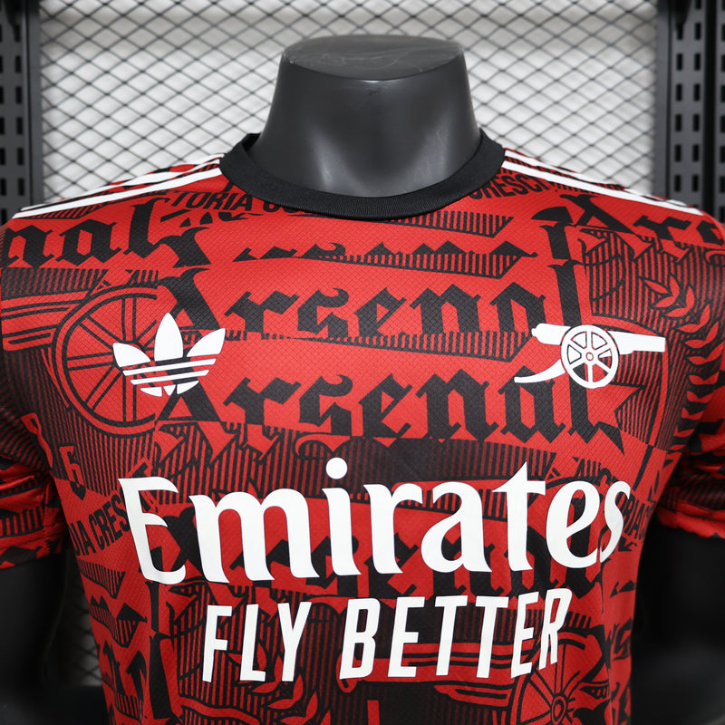 Camisa do Arsenal Edição Especial 24/25 JOGADOR Vermelha