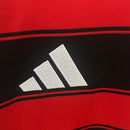 Camisa do Flamengo Manga longa I 25/26 Torcedor Preta e Vermelha