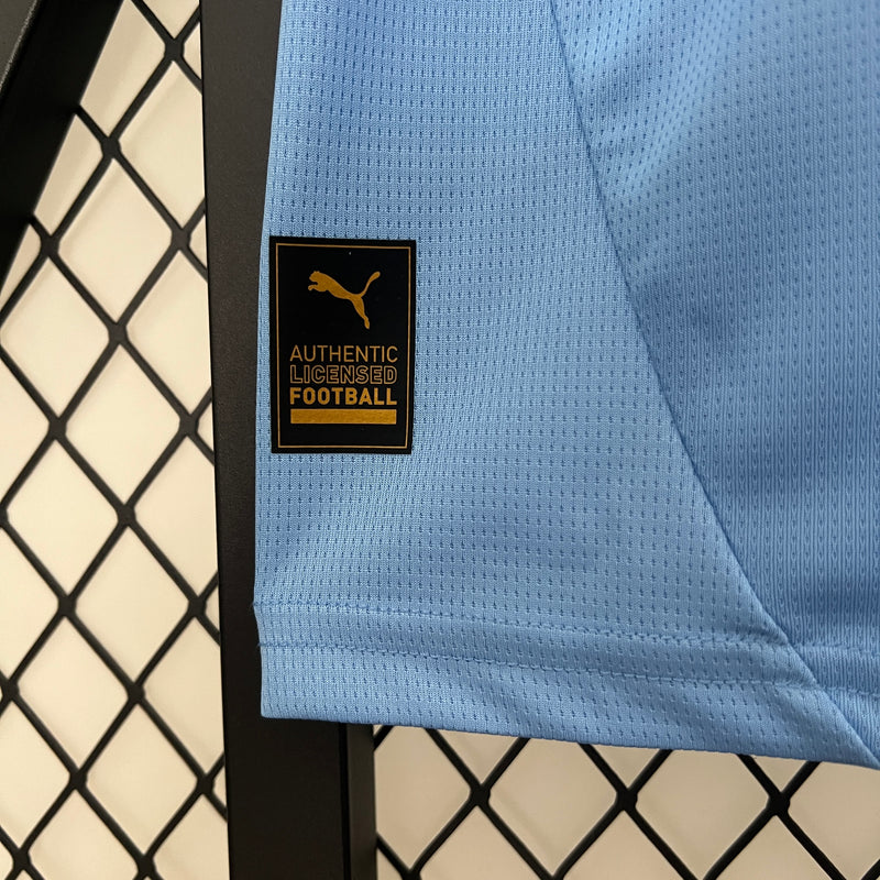 Camisa do Manchester City I 24/25 Torcedor Azul