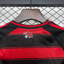 Kit infantil do Flamengo I 25/26 Torcedor Manga Longa