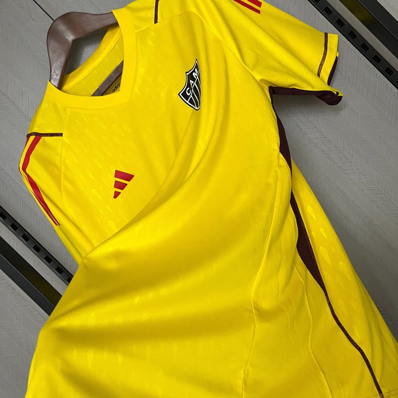 Camisa do Atlético Mineiro Goleiro 24/25 Torcedor Amarela