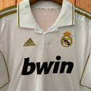 Camisa do Real Madrid I 11/12 Torcedor Branca RETRO