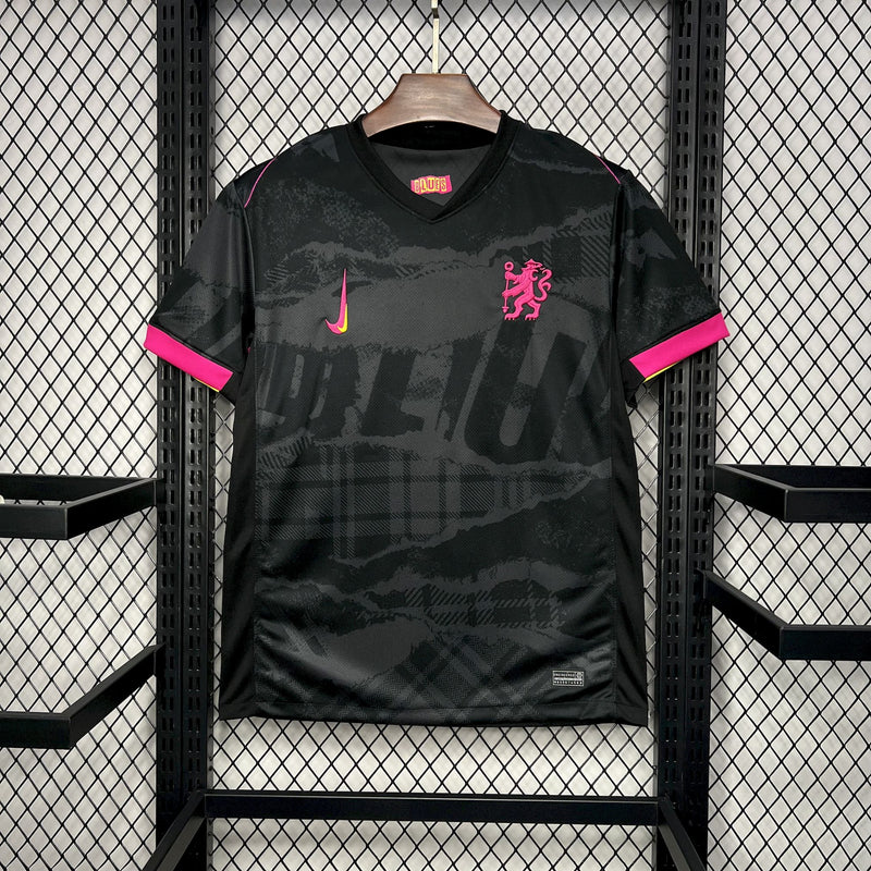 Camisa do Chelsea III 24/25 Torcedor Preta