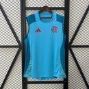 Camisa Regata do Flamengo Treino 25/26 Torcedor Azul