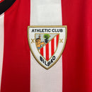 Camisa do Athletico Bilbao I 25/26 Torcedor Vermelha e Branca