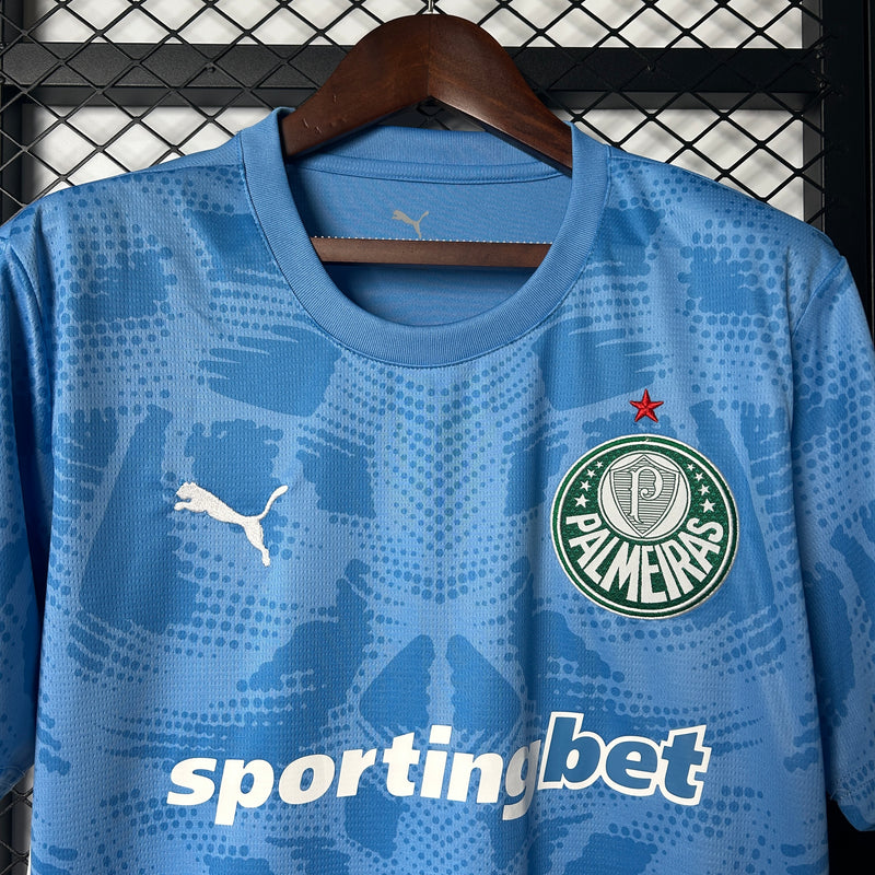 Camisa do Palmeiras Goleiro 25/26 Torcedor Azul