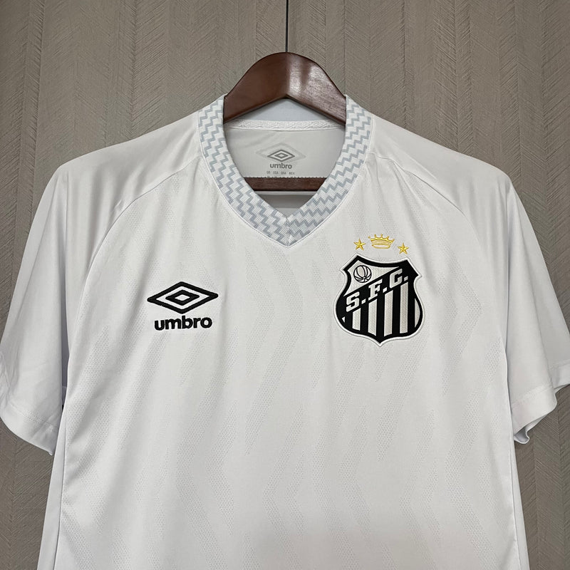 Camisa do Santos I 25/26 Torcedor Branca