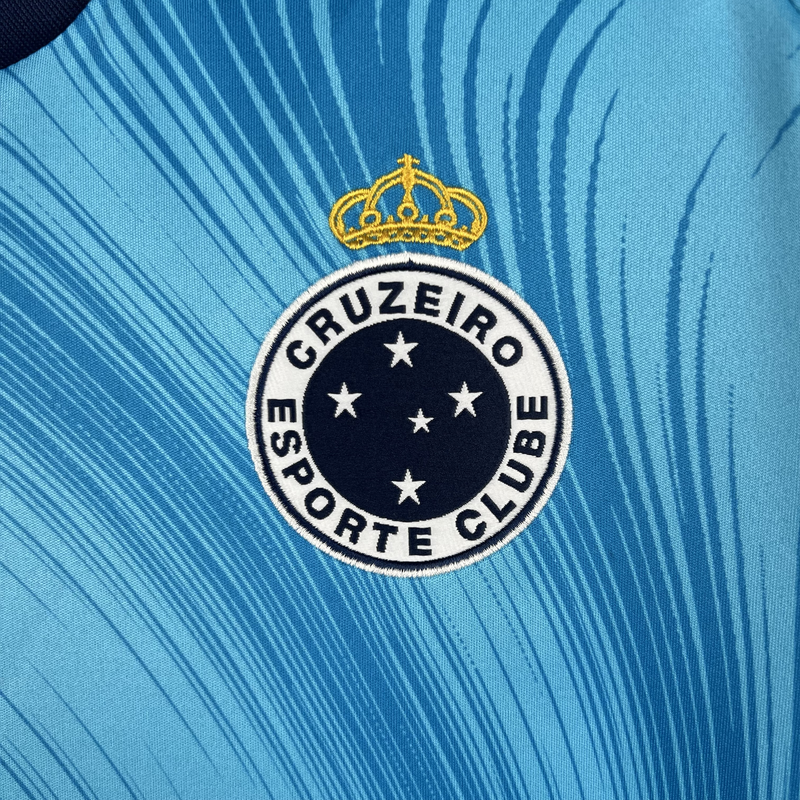 Camisa do Cruzeiro III 23/24 Torcedor Azul