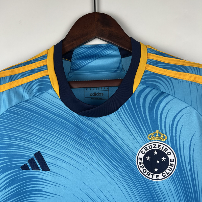 Camisa do Cruzeiro III 23/24 Torcedor Azul