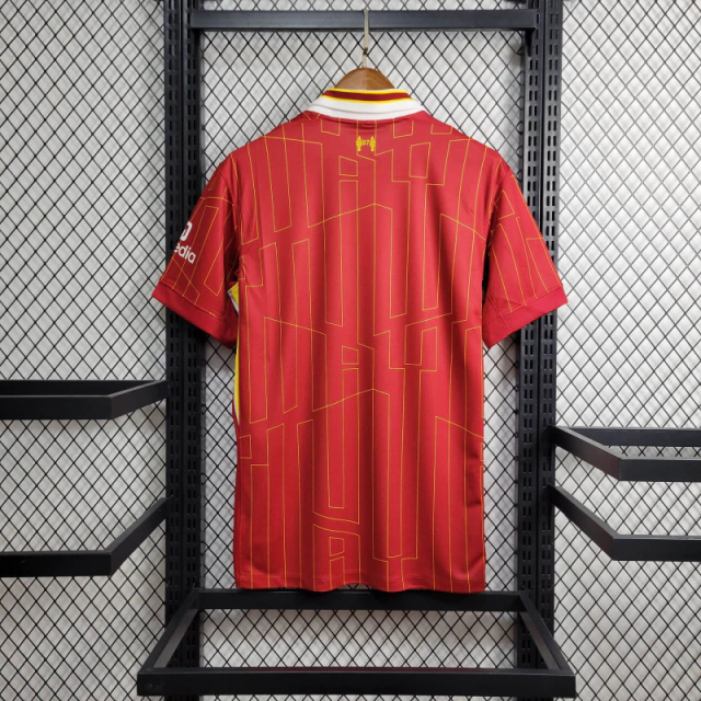 Camisa do Liverpool I 24/25 Torcedor Vermelha